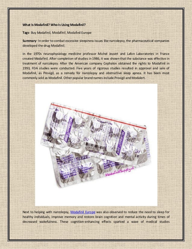 Buy Modafinil Armodafinil