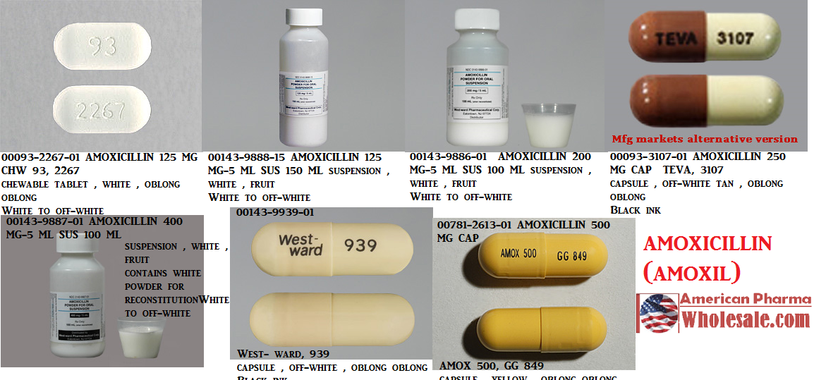 amoxicillin 500mg capsule sandoz