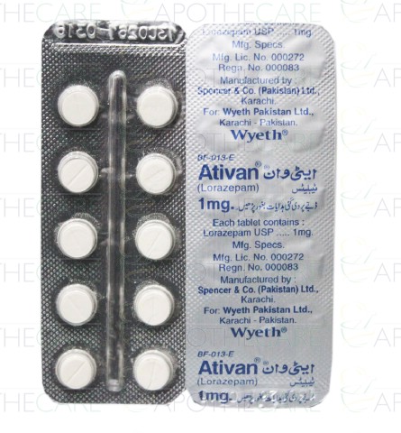 Ativan 1mg Order