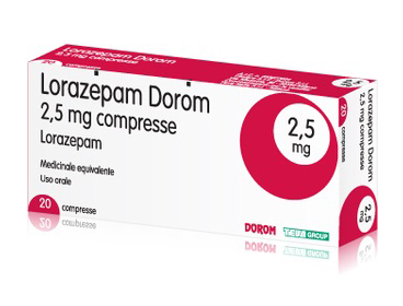 Lorazepam dorom 2 mg