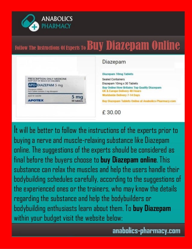 Where to buy diazepam online