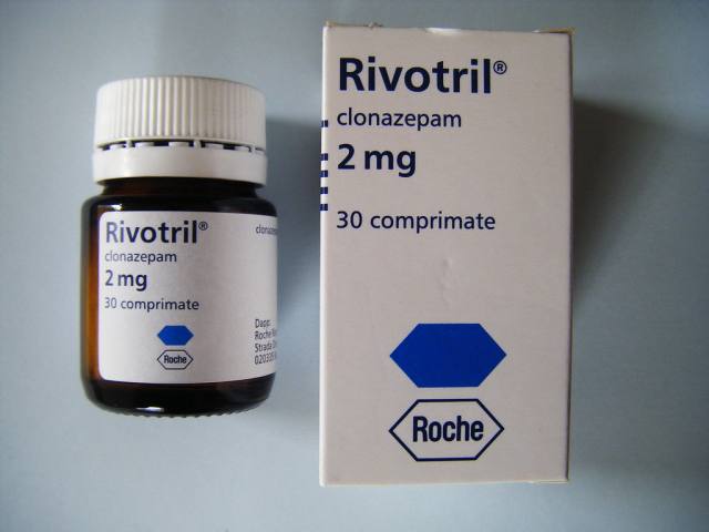 Rivotril Clonazepam 0.5 Mg Roche