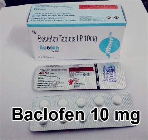 Baclofen 10 mg cost