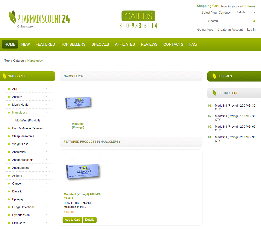 modafinil order