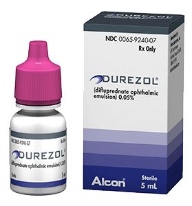 is prednisolone generic for durezol