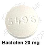 Baclofen 5 mg tablet price