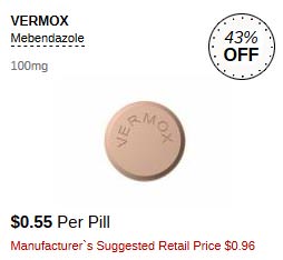 mebendazole cost in uk