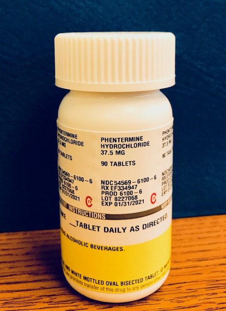 30 Phentermine 37.5mg