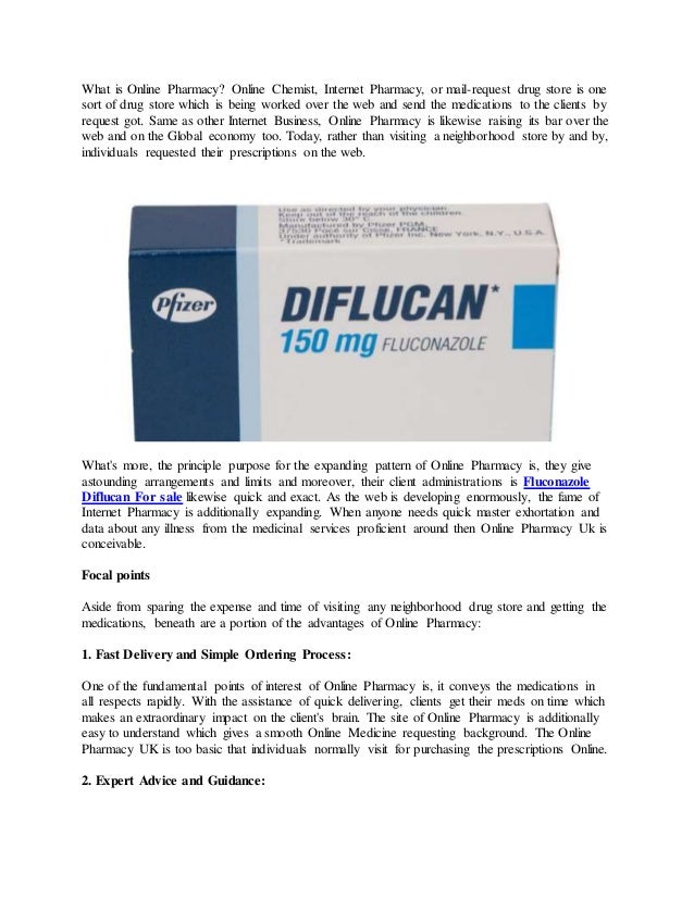 Fluconazole Online Uk