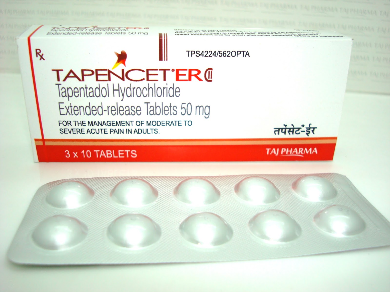 Tapentadol 50 Mg Tablets