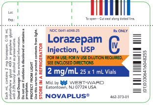 Lorazepam 2mg/ml