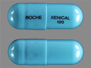 Orlistat xenical 120mg capsules