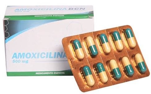 Antibiotic amoxicillin 500mg