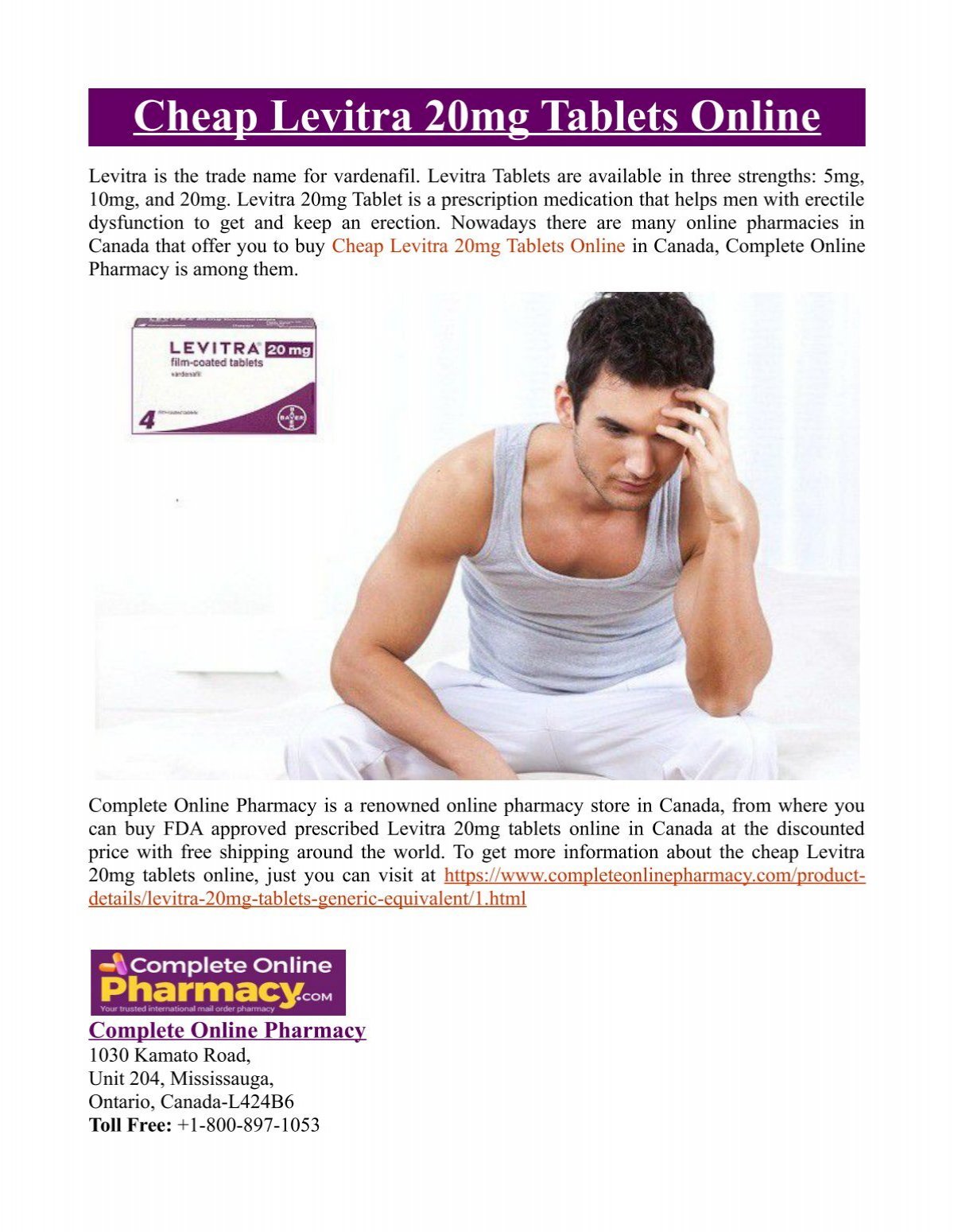 Buy levitra 20 mg online