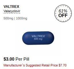 valtrex 1 gm price