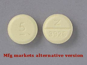 Yellow Diazepam 5mg