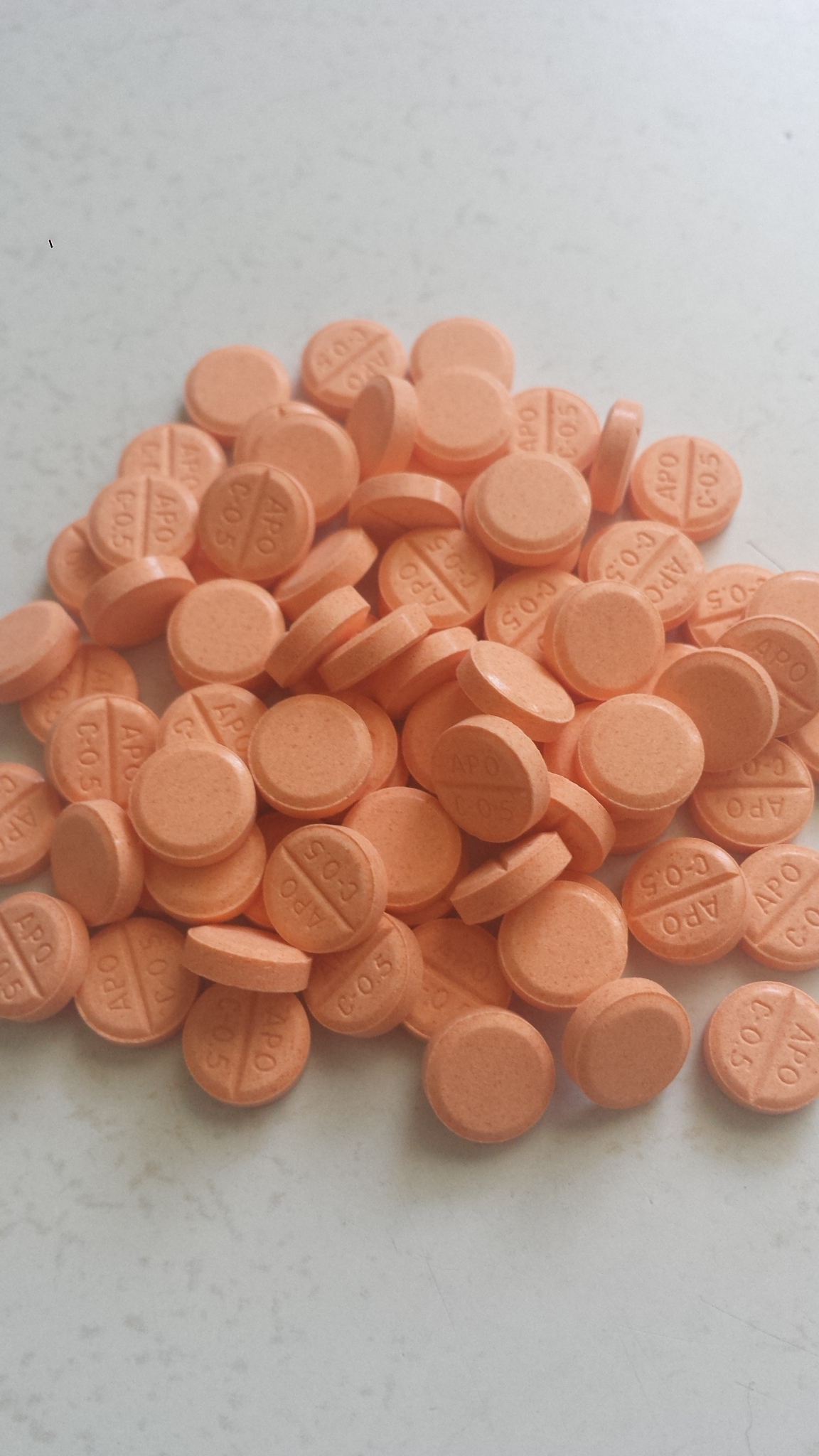 Pms clonazepam r 0.5mg