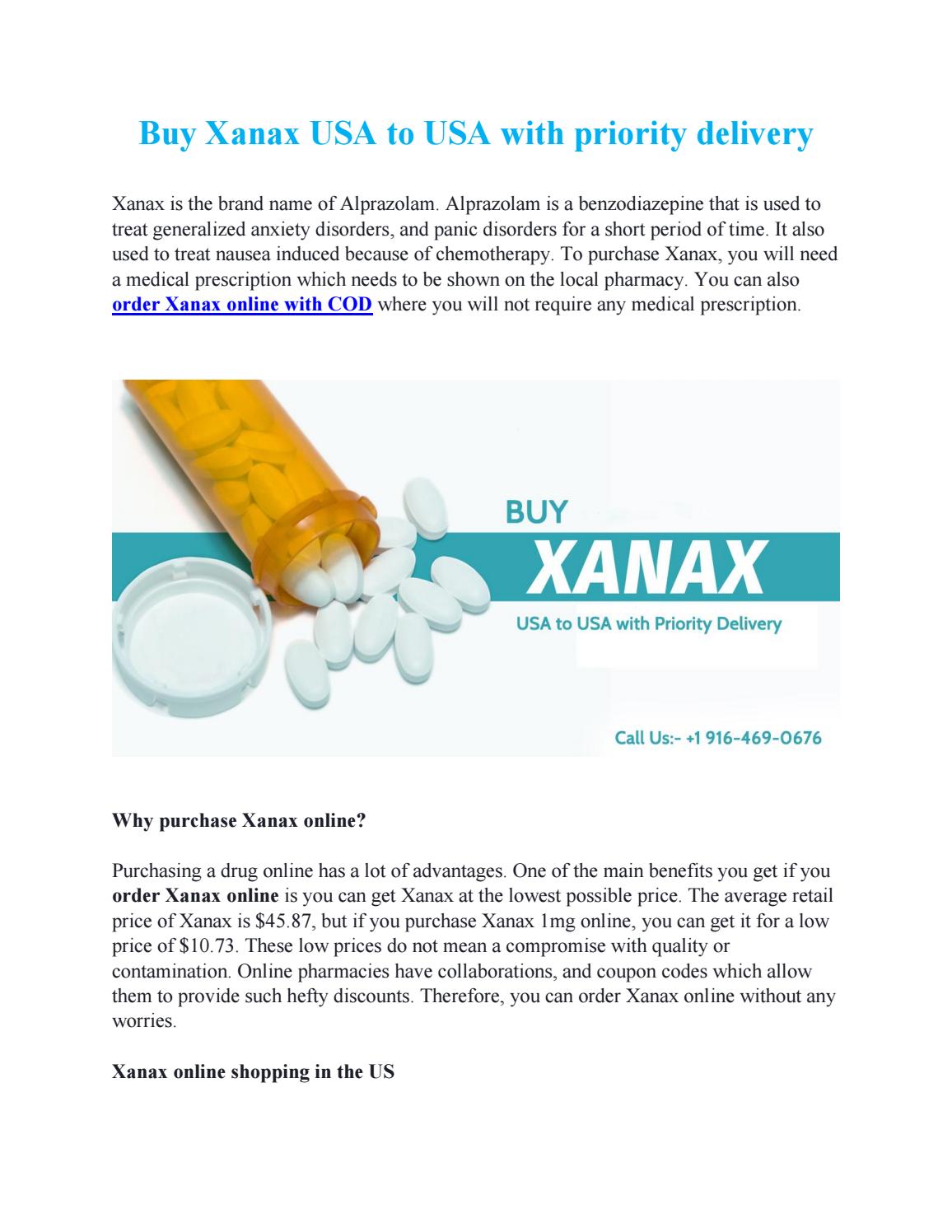 Buy xanax in the us without a prescription