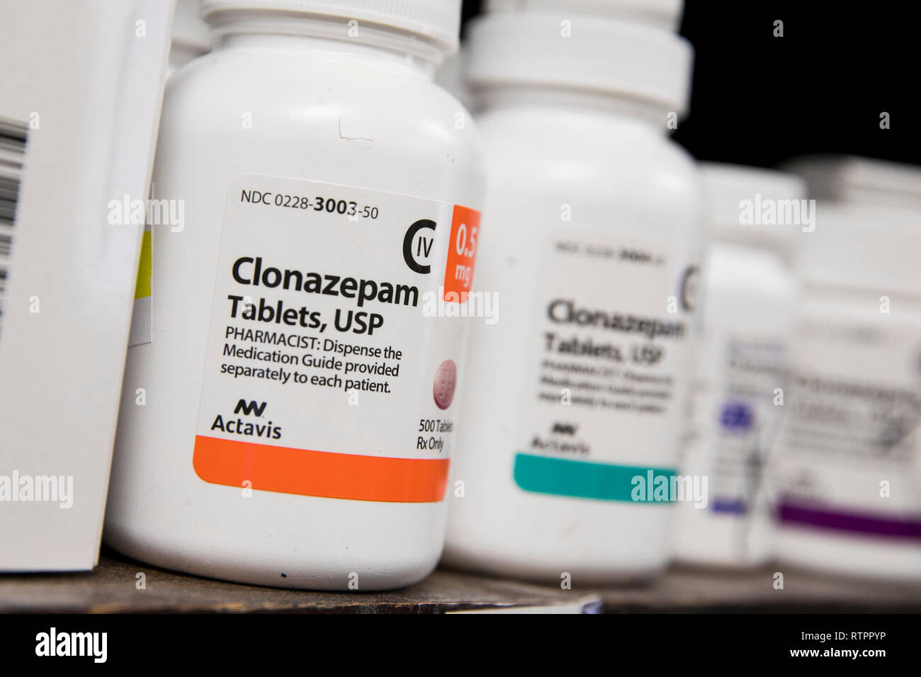 Actavis Clonazepam 1mg