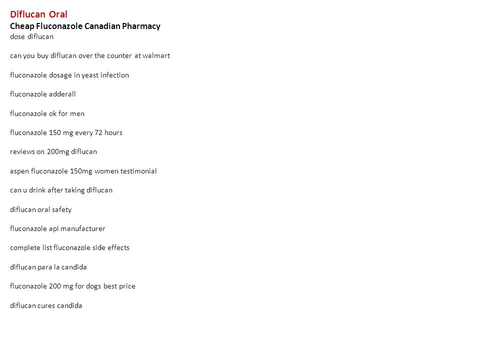 Fluconazole Oral Buy