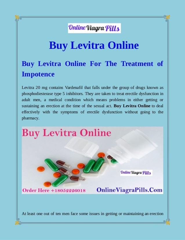 Levitra Online Buy