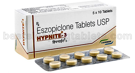 Eszopiclone 3mg Tablets