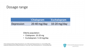 40 mg of lexapro