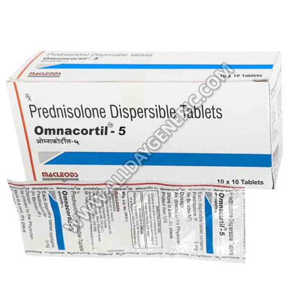 Buy Prednisolone 5mg Tabs