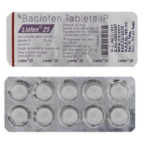 baclofen 10mg tablets