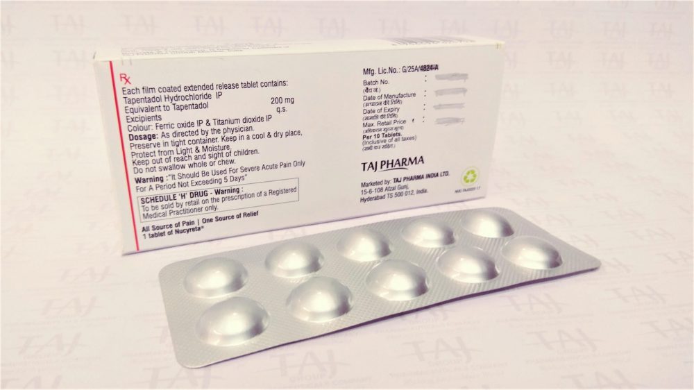 Tapentadol 50 mg tablets