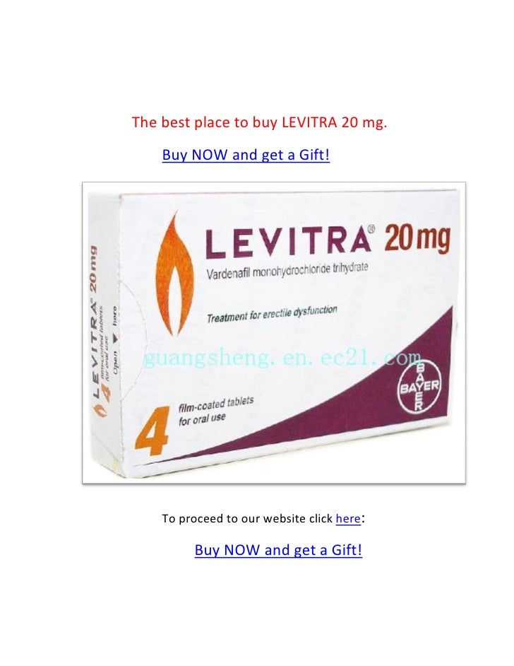 Buy levitra 20mg