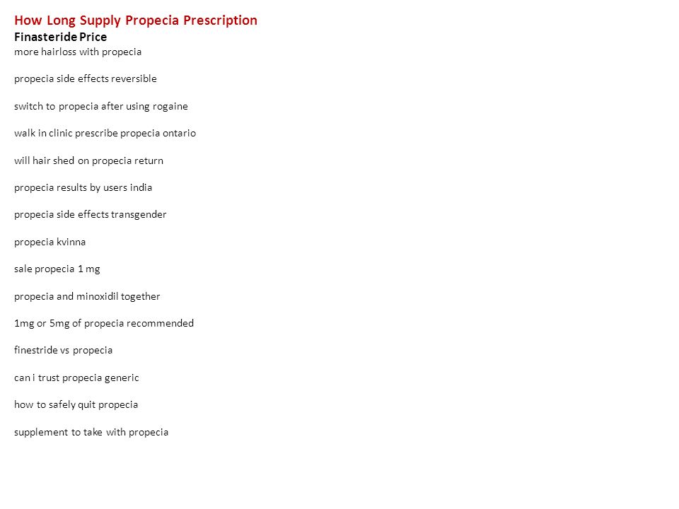 finasteride cost ontario