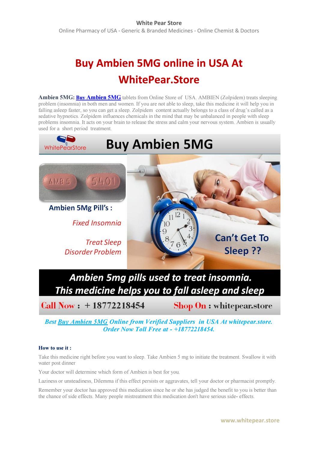 Ambien 5 mg online