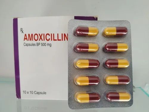 Amoxicillin 500mg capsules bp