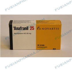 Anafranil 25 mg tablets