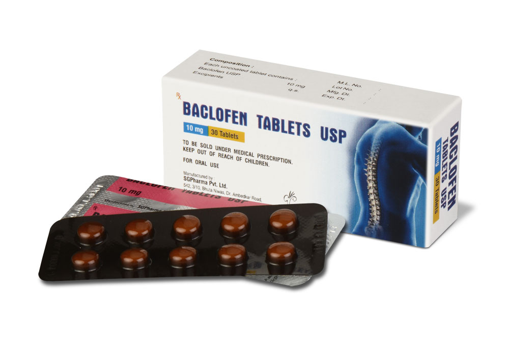 Baclofen Tablets 10mg