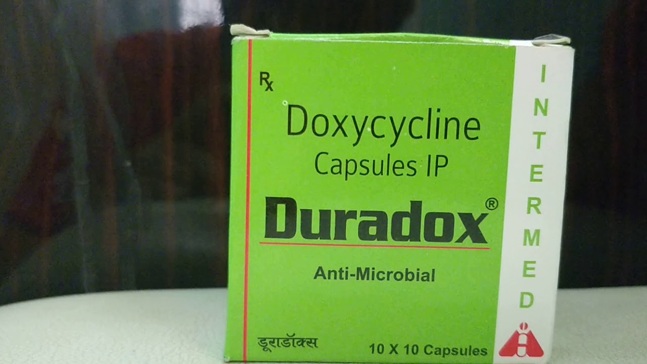 Duradox doxycycline 100mg