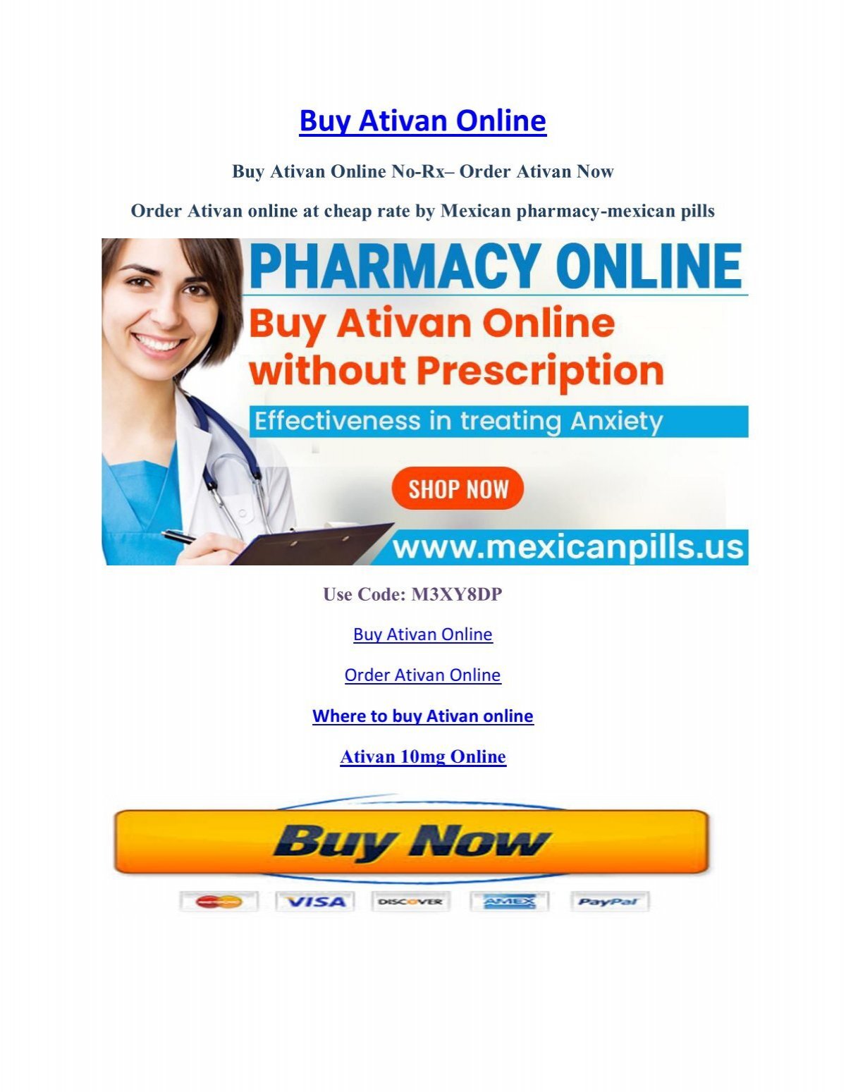 buy ativan online india