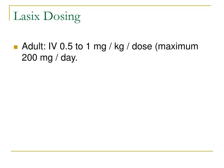 buying lasix