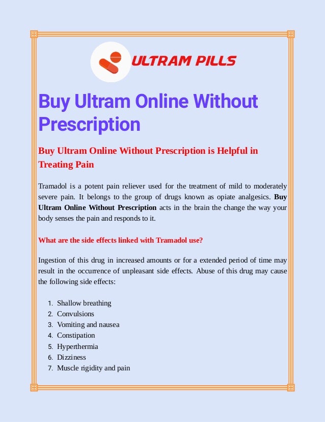 Buying Ultram Online No Prescription