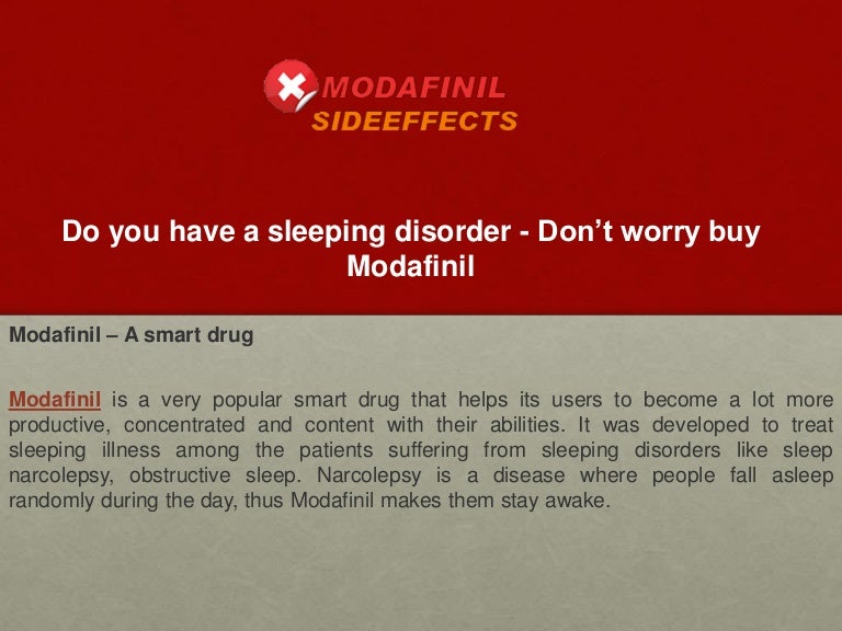 Modafinil Smart Drug Buy