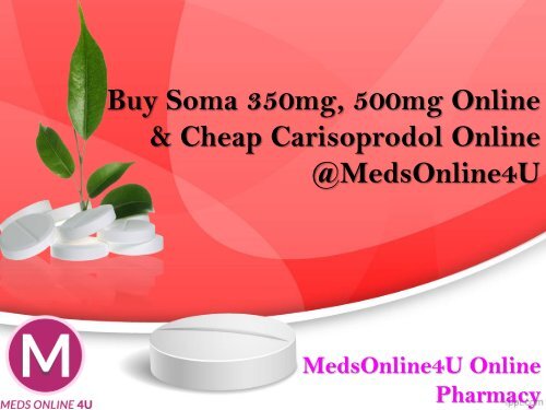 Carisoprodol 500mg online