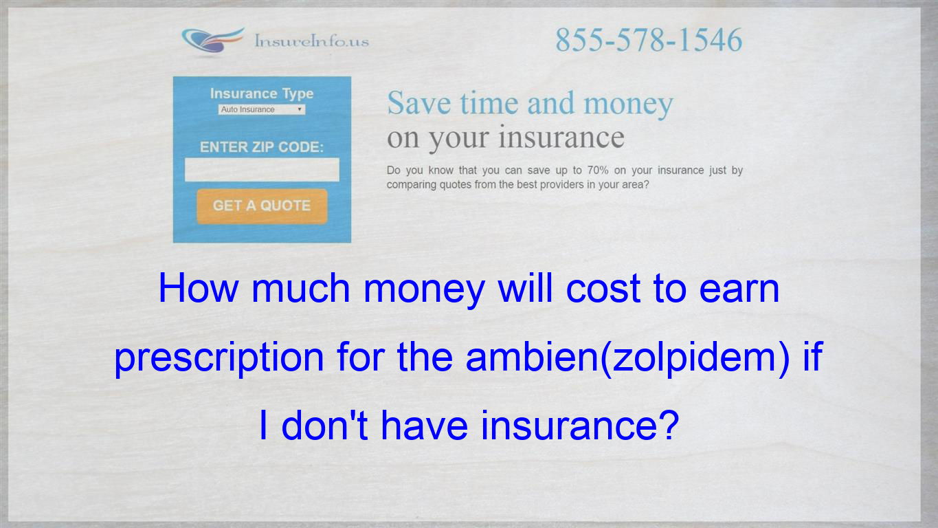 Cost Of Ambien In Us