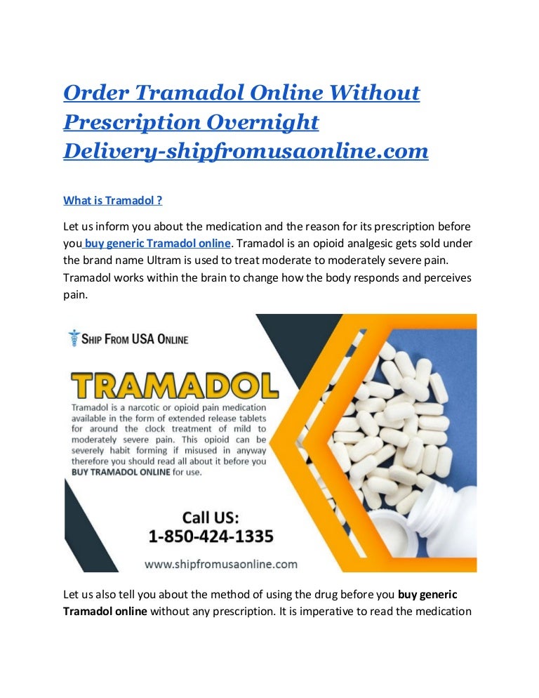 Order Tramadol Online No Prescription