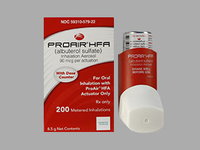 Pro Air Albuterol Inhaler Cost