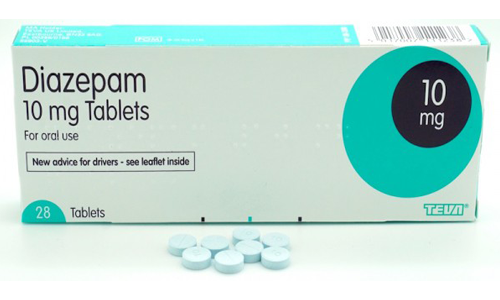 Diazepam 10 mg blue pill
