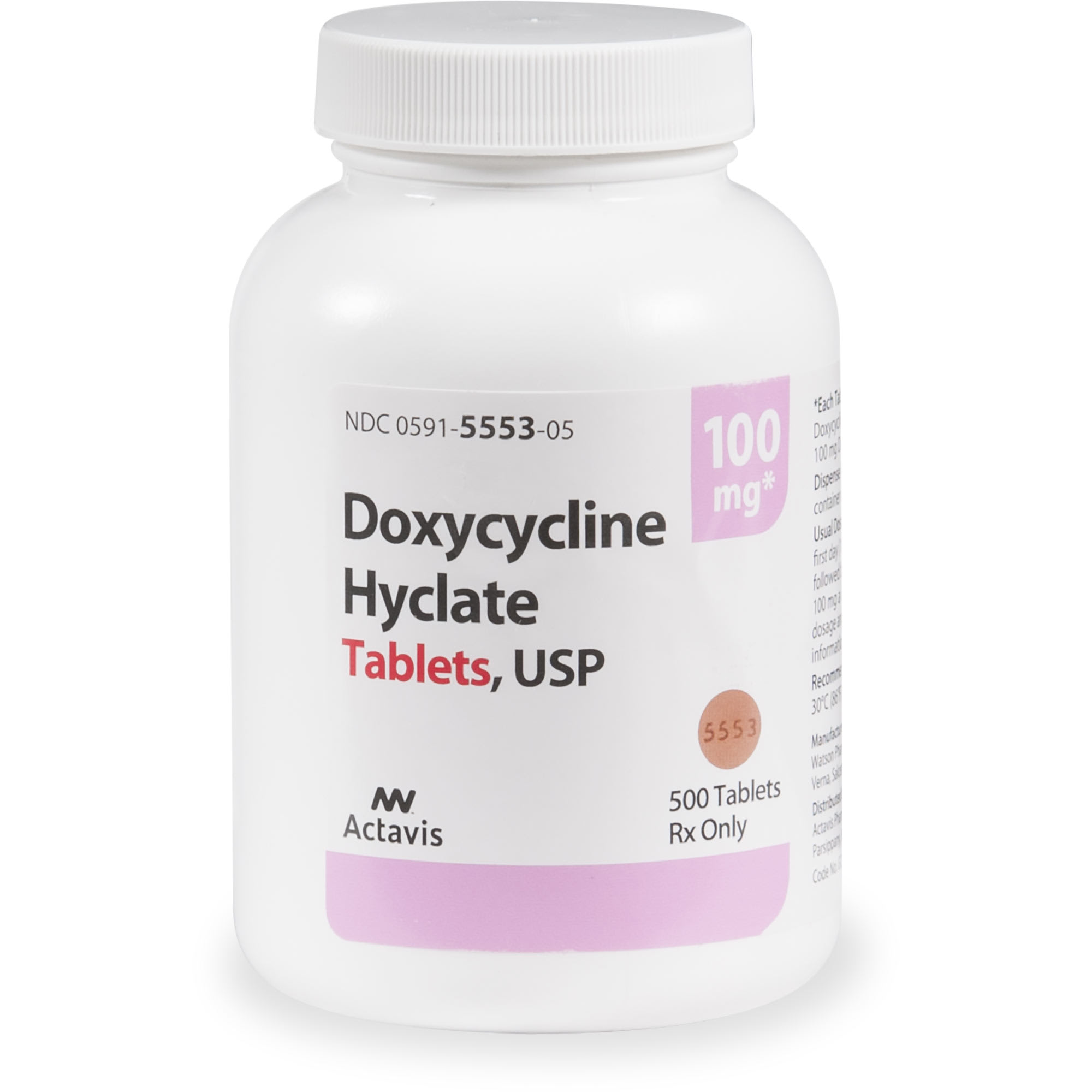 Doxycycline antibiotic 100mg