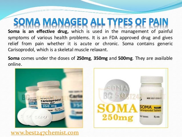 Soma medication generic