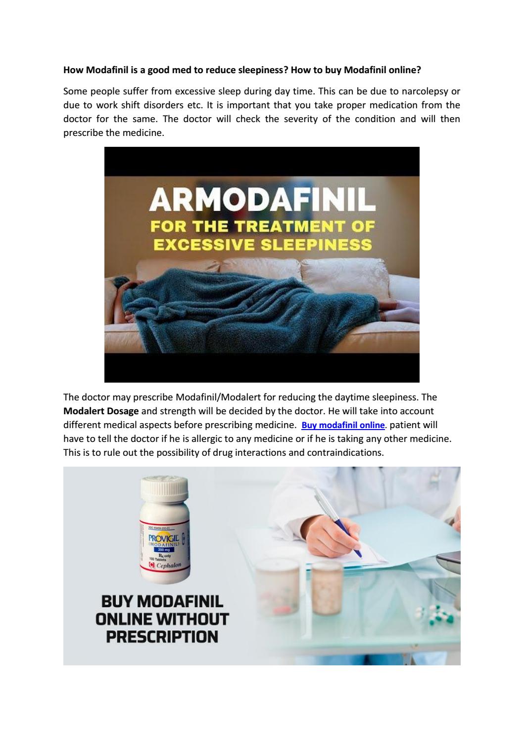 How to buy armodafinil