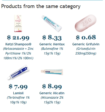 lamisil fluconazole 50mg